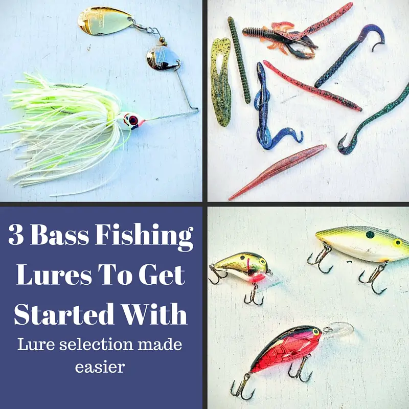 Bass fishing lures