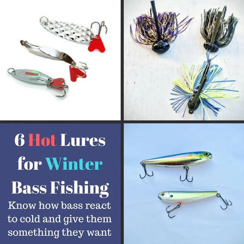 6 Winter Bass Fishing Lures