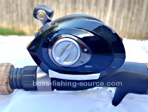 Magnetic Brakes on a Baitcast Reel